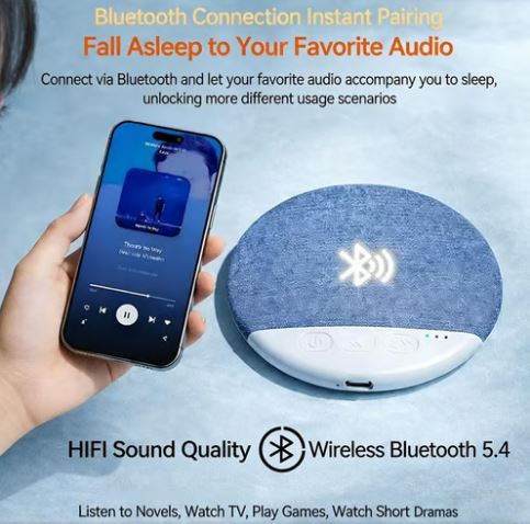 Pillow Speaker – Bone Conduction Under-Pillow Audio