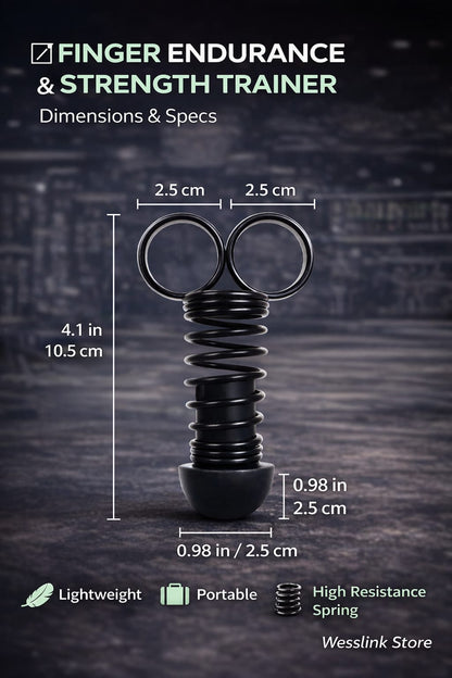 Finger Endurance & Strength Trainer – Build Grip Power Anywhere