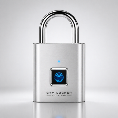 Smart Fingerprint Padlock – Keyless Security, USB Rechargeable, Instant Unlock