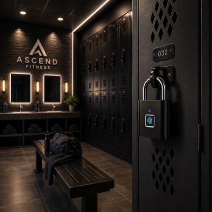 Smart Fingerprint Padlock – Keyless Security, USB Rechargeable, Instant Unlock