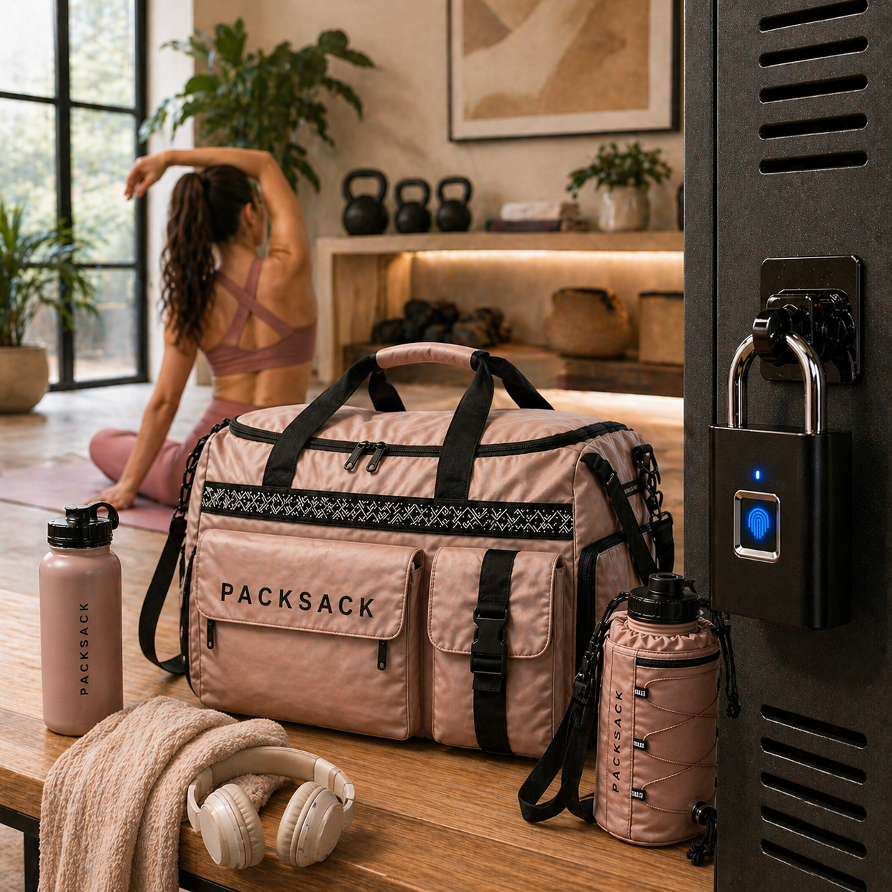 Smart Fingerprint Padlock – Keyless Security, USB Rechargeable, Instant Unlock