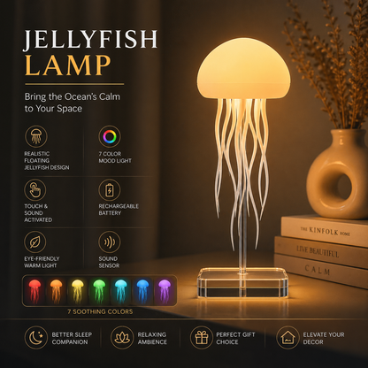 Jellyfish Lamp – The Viral LED Mood Light That Transforms Your Room