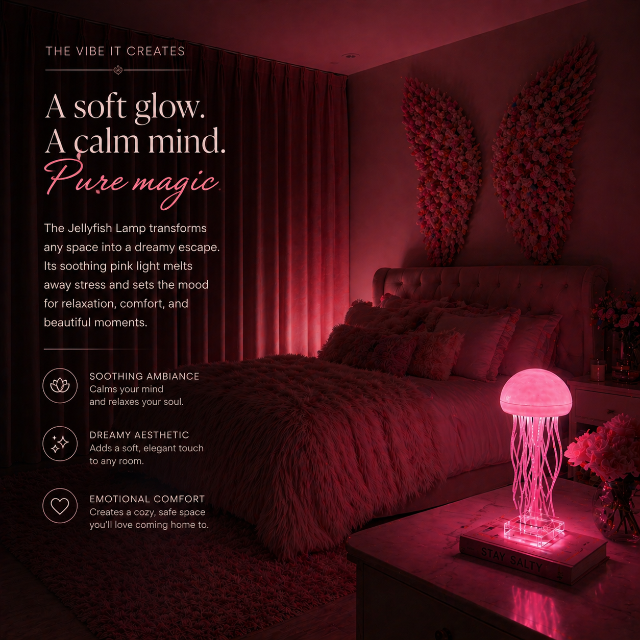 Jellyfish Lamp – The Viral LED Mood Light That Transforms Your Room