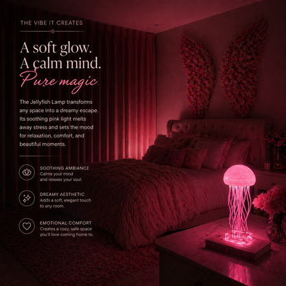 Jellyfish Lamp – The Viral LED Mood Light That Transforms Your Room
