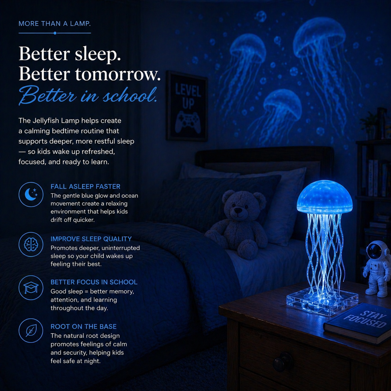 Jellyfish Lamp – The Viral LED Mood Light That Transforms Your Room
